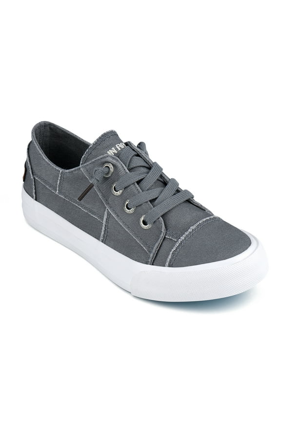 Women's Low Top Canvas Sneakers Slip on Walking Shoes