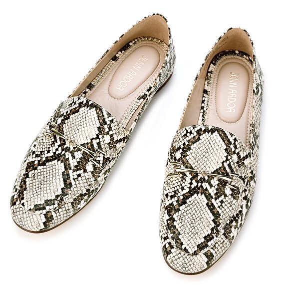 JENN ARDOR Women's Penny Loafers Comfort Slip On Driving Flat Shoes Classic Stylish and Modern Walking Business Office Shoes Two Ways to Wear,Size 6-11