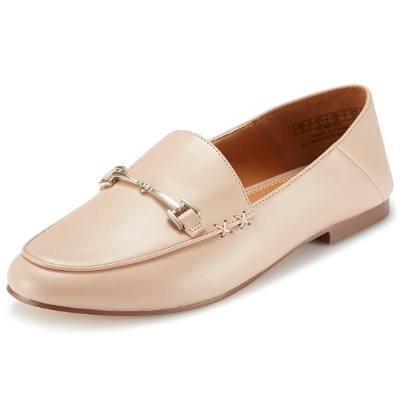JENN ARDOR Women's Penny Loafers Slip on Flats Comfort Driving Office Loafer Shoes
