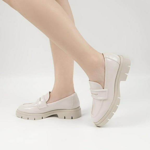 JENN ARDOR Women's Penny Loafers