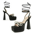 thumbnail image 1 of JENN ARDOR Women's Platform Heels Lace Up High Strappy Pumps 5 inch, 1 of 4