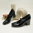 thumbnail image 1 of JENN ARDOR Women's Pumps Low Heel Dress Shoes for Women Closed Toe Chunky Mary Jane Work Pumps Shoes Oxfords, 1 of 5