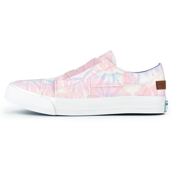 JENN ARDOR Women's Slip On Laceless Canvas Sneaker