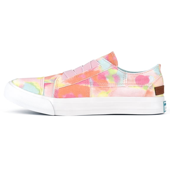 JENN ARDOR Women's Slip On Laceless Canvas Sneaker