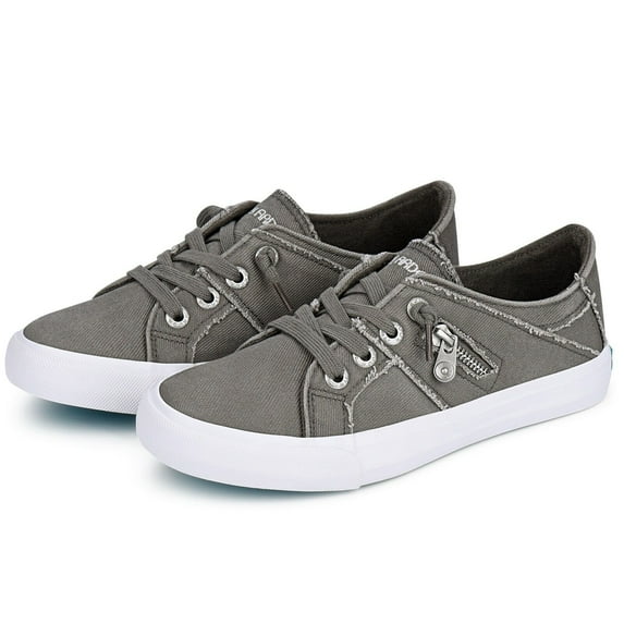 JENN ARDOR Womens Canvas Shoes Low Tops Sneakers