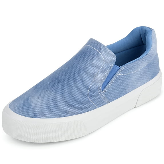 JENN ARDOR Womens Canvas Shoes Sneakers Low Tops Slip on Outdoor Walking Shoes