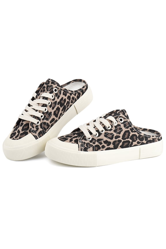 Womens Canvas Shoes Slip on Backless Sneakers Casual Slippers Sandals