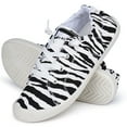 thumbnail image 1 of Womens Canvas Sneakers Adjustable Slip-On Low Top Walking Shoes Casual Comfort Shoes Size 5-11, 1 of 7