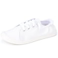 thumbnail image 1 of JENN ARDOR Womens Slip-On Canvas Sneakers Low Top Walking Shoes Casual Comfort Shoes, 1 of 5