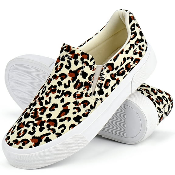 JENN ARDOR Womens Slip On Shoes Fashion Sneakers Walking Shoes Comfortable Loafers Flats Shoes