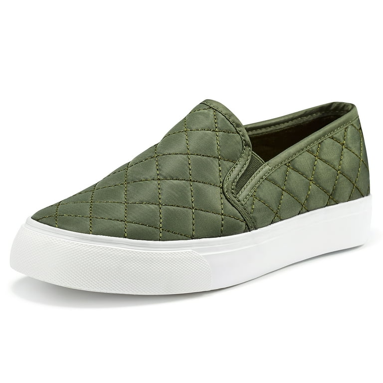 Olive Green Green Slip On Trainers JW Anderson Women's Leather