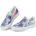 thumbnail image 1 of Womens Slip on Sneakers Comfortable Walking Shoes in Light Blue, 1 of 7