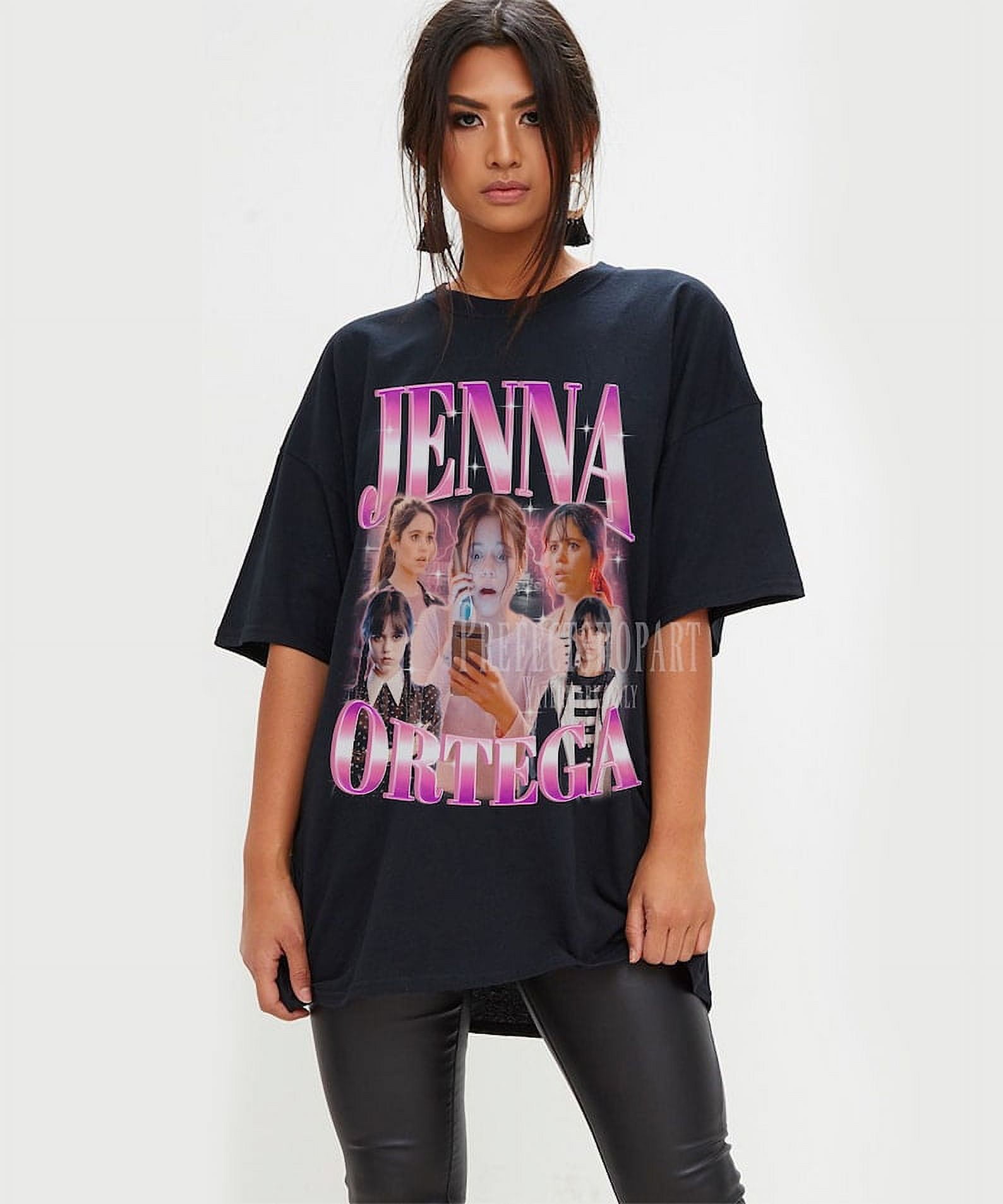JENNA ORTEGA Shirt, Jenna Ortega Homage T-Shirt, Jenna Marie Ortega