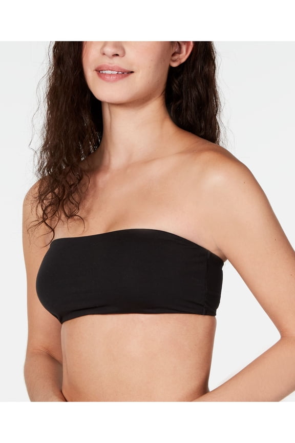 Intimates Black Strapless Everyday Bandeau Bra Size: XXXL