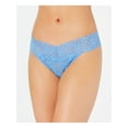 thumbnail image 1 of JENNI Intimates Blue Floral Thong Underwear Plus ONE SIZE, 1 of 3