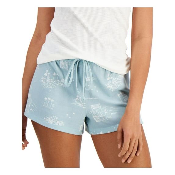 JENNI Intimates Blue Sleep Shorts L