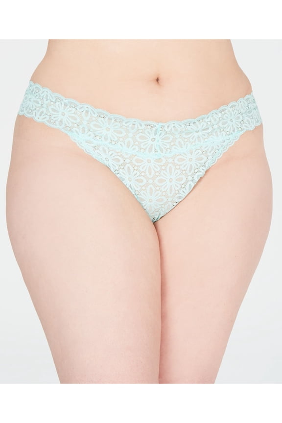 Intimates Green Thong Underwear Juniors ONE SIZE