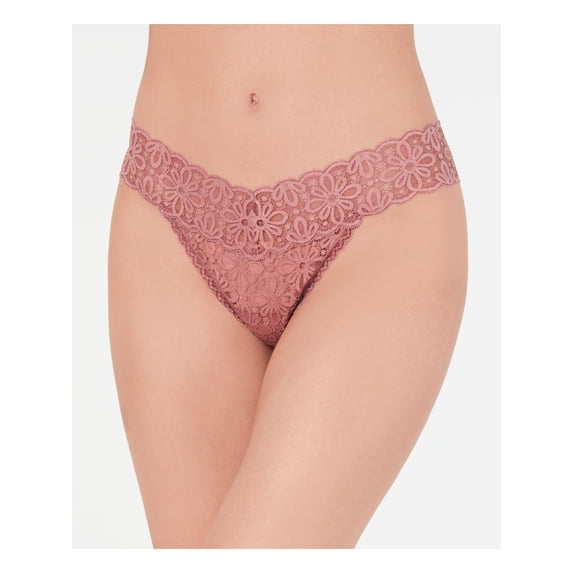 JENNI Intimates Pink Thong Underwear 0S