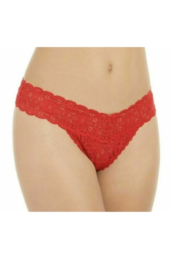 Intimates Red Thong Underwear ONE SIZE