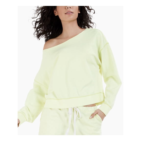 JENNI Intimates Yellow Ribbed Sleepwear Sleep Shirt Pajama Top XL