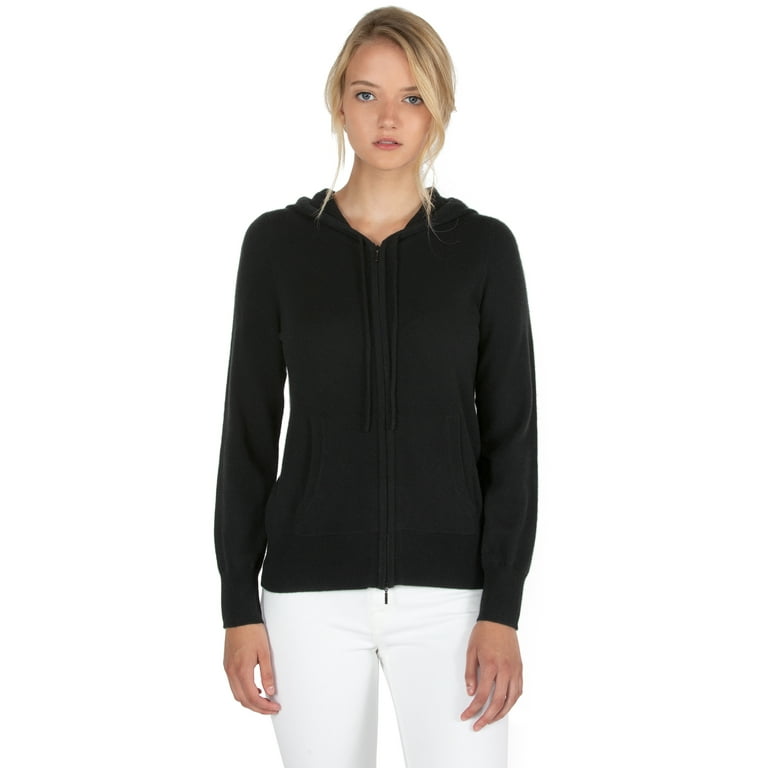Long Sleeve Zip up Athletic wear sweater jacket (Small, Black)