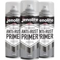 thumbnail image 1 of JENOLITE Anti-Rust Primer Spray Paint - GREY - Rust Inhibitor Spray for Automotive & Metal Protection - Prevents Rust & Corrosion  3x13.5fl oz 3x400ml, 1 of 6