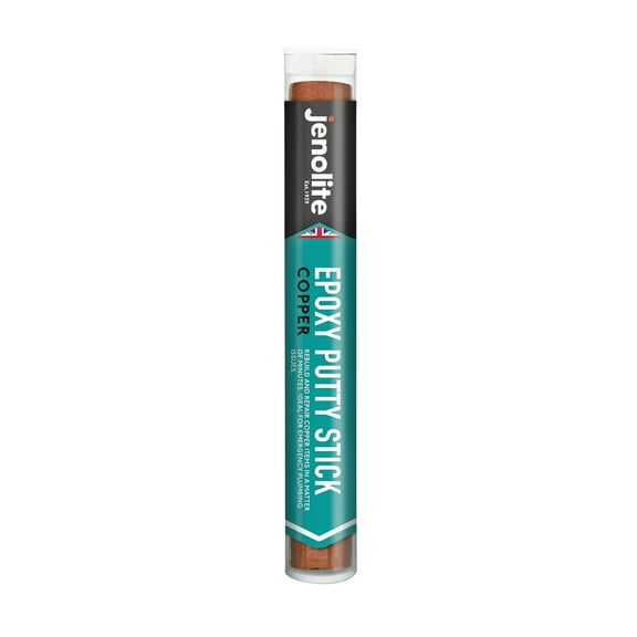 JENOLITE Copper Pipe & Tank Repair Epoxy Putty Stick - Repair Leaking Hot Lines & Other Plumbing Issues - 7 inch - 4oz