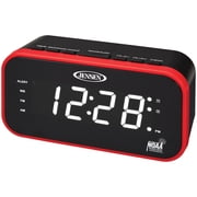 JENSEN AM/FM/NOAA Weather Band Clock Radio with Weather Alert