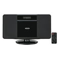 thumbnail image 1 of JENSEN Bluetooth JBS-300 Wall-Mountable Music System With CD Player And AM/FM Radio, 9.33"H x 14.84"W x 3.54"D, Black, 1 of 5