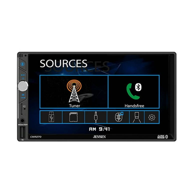Walmart Black Friday Deals 2025 JENSEN CMR270 7 inch Double Din