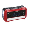 thumbnail image 1 of JENSEN Digital AM/FM Weather Alarm Clock Radio with Weather Alert, Emergency Light, and Flashlight, Red, JEP-775, JEP-775, 1 of 6