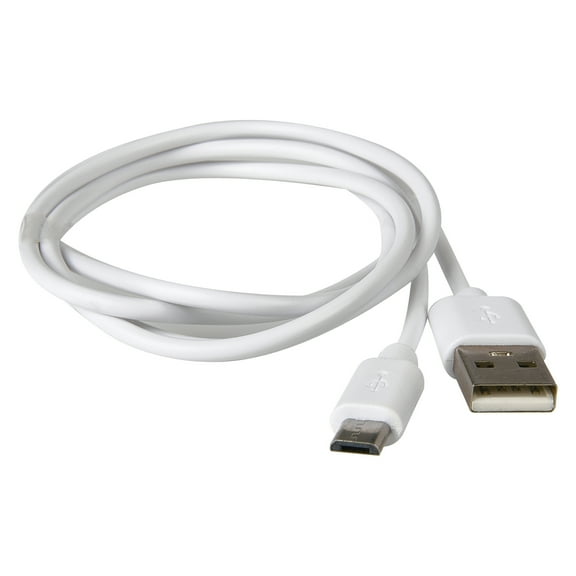 JENSEN JAH732V Charge and Sync USB to Micro USB Cable, 3 ft.