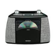 Jensen CD-565BK Portable Bluetooth CD Music System