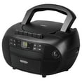 thumbnail image 1 of JENSEN Portable Boombox/Stereo Cassette Recorder & CD Player with AM/FM Radio, Black, 1 of 5