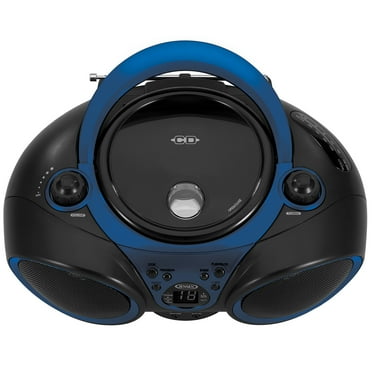 Emerson EPB-3004 Retro Portable CD Boombox with AM/FM Radio, Black ...