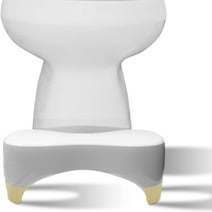 JEP 303 Adjustable Poop Stool for Bathroom - Toilet Stool & Potty Squatty Stool for Adults | Toilet Foot Stool for Adults