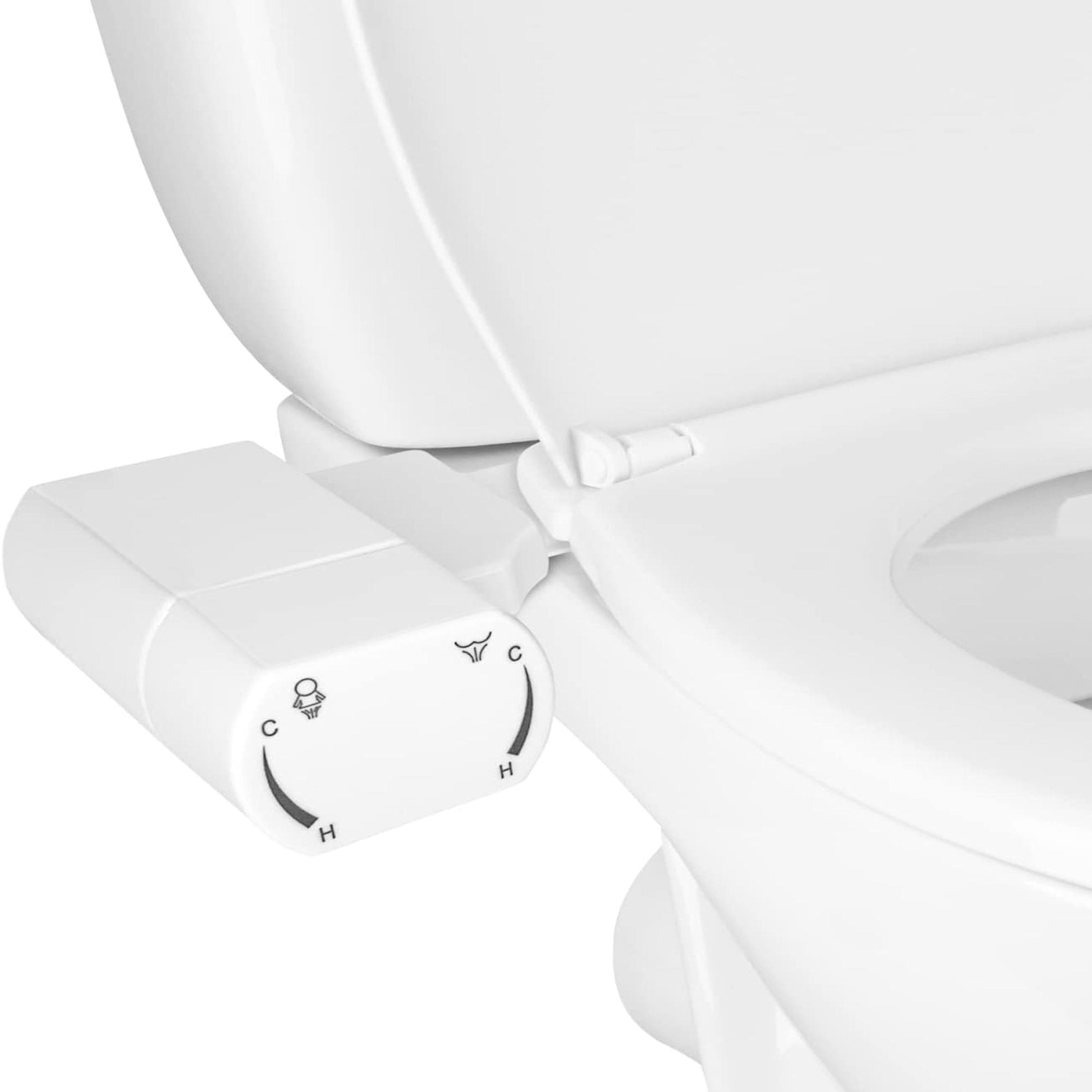 JEP Bidet Toilet Seat Attachment for Toilets Bidets for Existing Toilets for Rear & Feminine