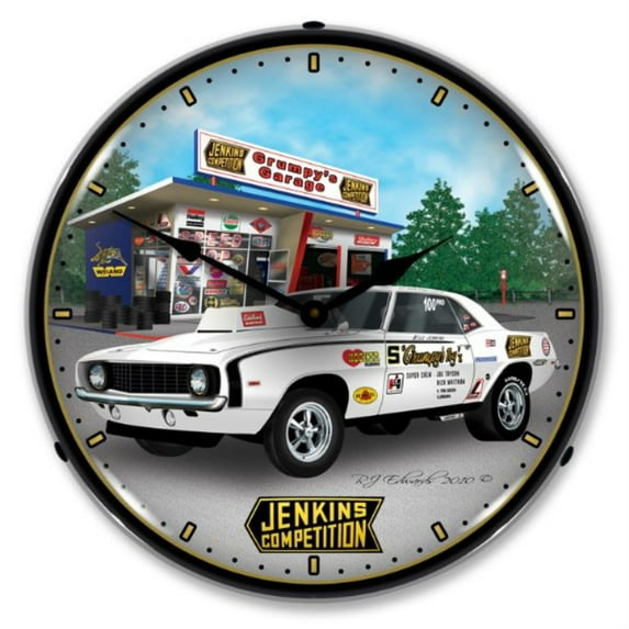 JERE1005253 Jenkins 1969 Camaro clock - Made in USA