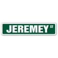 thumbnail image 1 of JEREMEY Street Sign Childrens Name Room Sign | Indoor/Outdoor |  30" Wide, 1 of 5