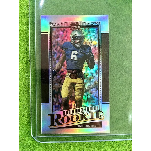JEREMIAH OWUSU-KORAMOAH SILVER PRIZM RC ROOKIE CARD BROWNS 2021 Legacy MINI