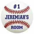 thumbnail image 1 of JEREMIAH'S Bedroom 14" Round Metal Sign Boys Room Wall Decor Gift 100140030072, 1 of 1