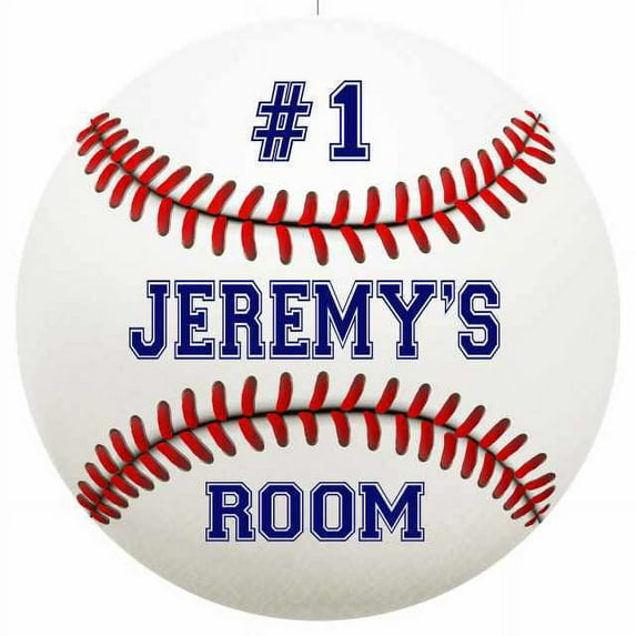 JEREMY'S Bedroom 12" Round Metal Sign Boys Room Wall Décor Gift 200120030124