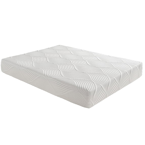 JERFIT 10 Inch California King Firm Mattress, Gel Memory Foam, Tencel Cover, Mattress in a Box for Cool Supportive Sleep
