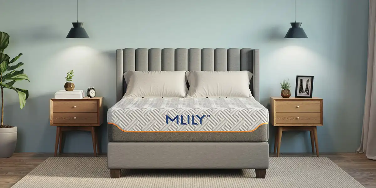 JERFIT 11.5" King Size Hybrid Mattress, Medium Firm Gel Memory Foam Innerspring, Cooling Bamboo Charcoal, CertiPUR-US Certified, Bed in a Box
