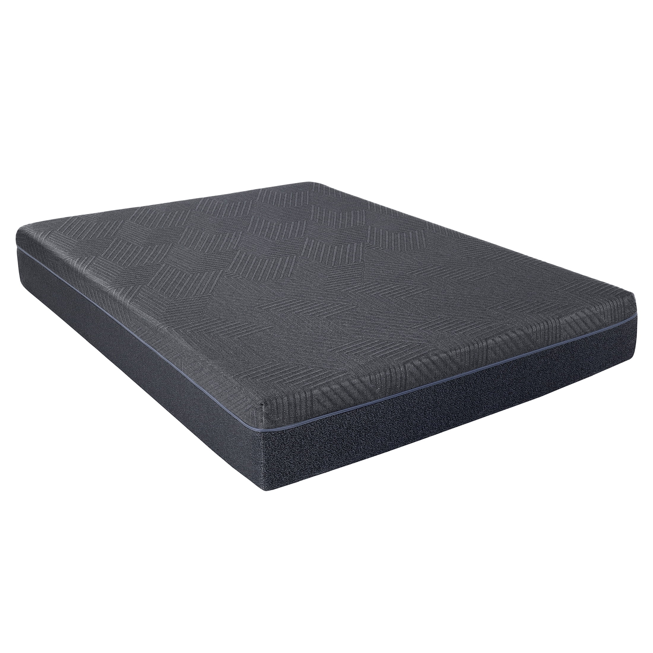 JERFIT 11 Inch King Size Mattress, Dark Gray Green Tea Infused Memory Foam Mattress in a Box, CertiPUR-US Certified, Pressure Relief Support