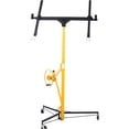 thumbnail image 1 of JERFIT 11ft Drywall Lift Hoist Jack, 150 lbs Capacity, Steel Construction, Tool-Free Assembly, for 4x8 to 4x16 Panels, Red, 1 of 10
