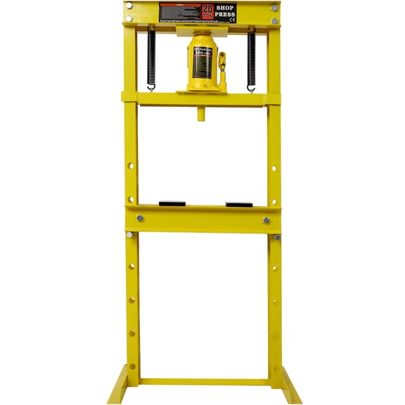 JERFIT 20-Ton Hydraulic Shop Press, Heavy-Duty Steel Frame, for Bending, Straightening, Bushing & Bearing Replacement