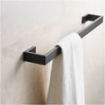 thumbnail image 1 of JERFIT 24 Inch Wall Mounted Towel Bar, Heavy Duty Stainless Steel Towel Rack, Modern Matte Black Towel Holder for Bathroom, Kitchen, Laundry Room, 1 of 6