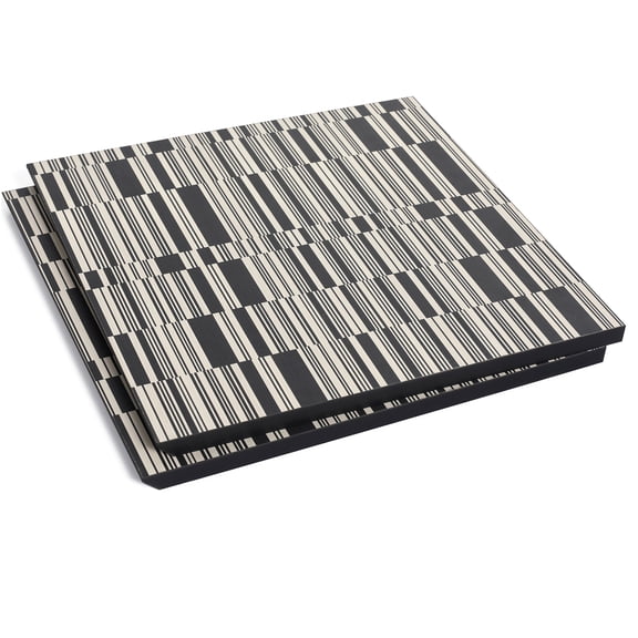 JERFIT 24 inch Bathroom Vanity Door Replacement, Black and White Plywood Cabinet Front with Concealed Pulls, Scratch Resistant Surface, Easy to Clean