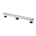 thumbnail image 1 of JERFIT 28" Brushed Nickel Linear Shower Drain Channel with Tile Insert & Removable Strainer, 1 of 10